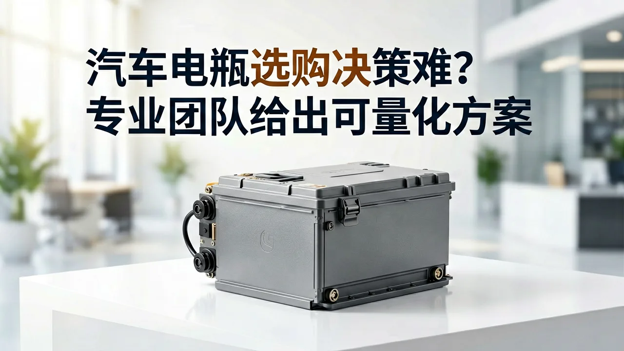 汽车电瓶选购决策难?专业团队给出可量化方案